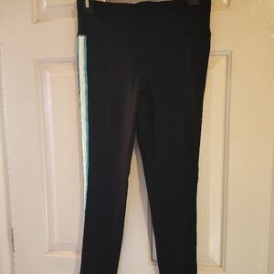Xersion Black and Blue Athletic Leggings